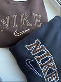Designer embroidery winter sweatshirt