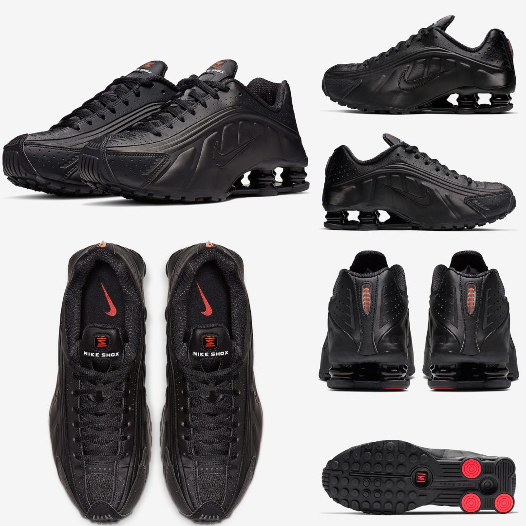 Black Nike Shox R4